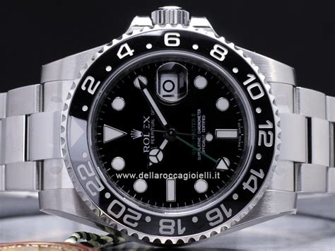 rolex gmt master 2 ghiera ceramica nera|rolex gmt master 2 prezzo.